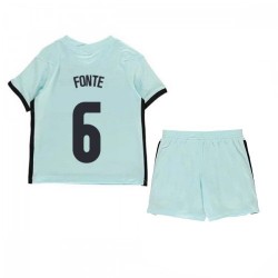 Nogometni Dresovi Portugal Jose Fonte 6 Dječji Gostujući dres Euro 2020 Kratkih Rukava