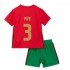 Nogometni Dresovi Portugal Pepe 3 Dječji Domaći dres Euro 2020 Kratkih Rukava