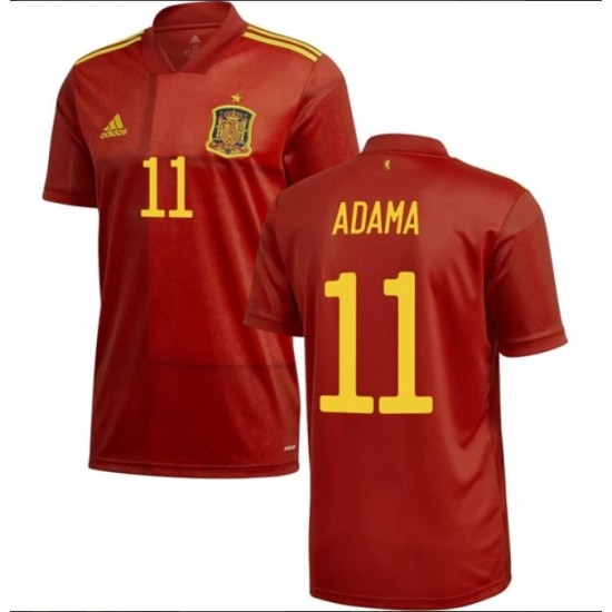 Nogometni Dresovi Španjolska Adama 11 Domaći dres Euro 2020 Kratkih Rukava
