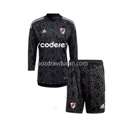 Nogometni Dresovi CA River Plate Vratar Dječji Domaći dres 2023 Dugi Rukav