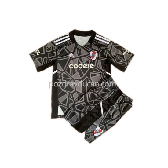 Nogometni Dresovi CA River Plate Vratar Dječji Domaći dres 2023 Kratkih Rukava