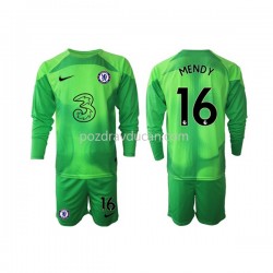 Nogometni Dresovi Chelsea Edouard Mendy 16 Vratar Dječji Treći dres 2022-2023 Dugi Rukav