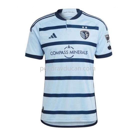 Nogometni Dresovi Sporting Kansas City Muški Domaći dres 2023-2024 Kratkih Rukava