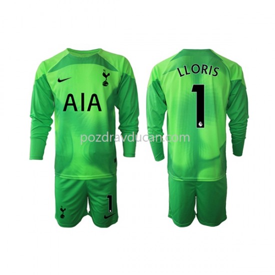 Nogometni Dresovi Tottenham Hotspur Hugo Lloris 1 Vratar Dječji Gostujući dres 2022-2023 Dugi Rukav