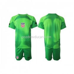 Nogometni Dresovi SAD Vratar Dječji Četvrti dres World Cup 2022 Kratkih Rukava
