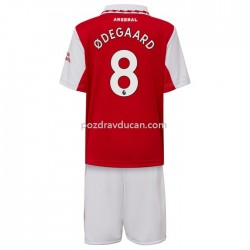 Nogometni Dresovi Arsenal Odegaard 8 Dječji Domaći dres 2022-2023 Kratkih Rukava