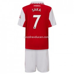 Nogometni Dresovi Arsenal Saka 7 Dječji Domaći dres 2022-2023 Kratkih Rukava