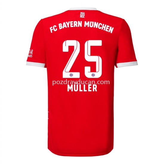 Nogometni Dresovi Bayern München Muller 25 Domaći dres 2022-2023 Kratkih Rukava