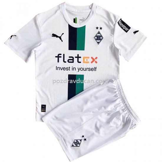 Nogometni Dresovi Borussia Mönchengladbach Dječji Domaći dres 2022-2023 Kratkih Rukava