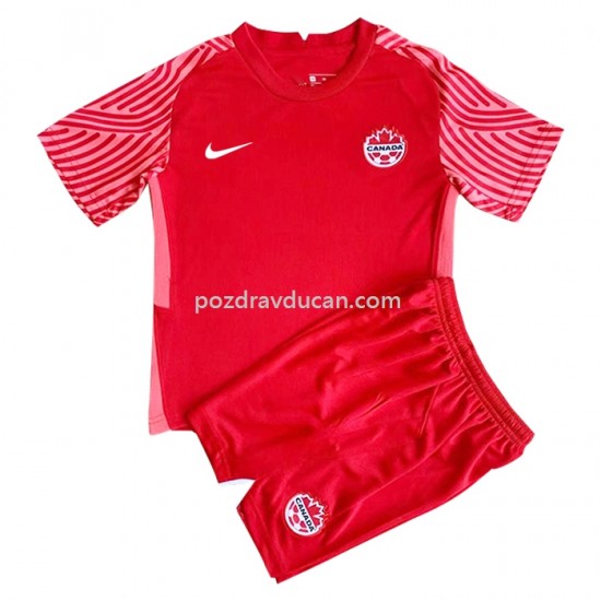 Nogometni Dresovi Kanada Dječji Domaći dres 2022 Kratkih Rukava