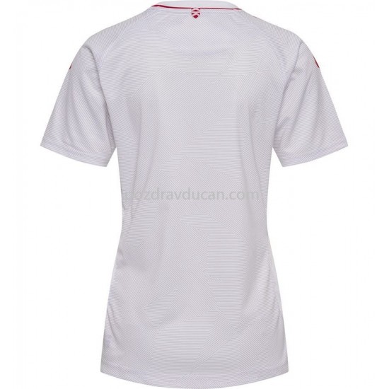 Nogometni Dresovi Danska Ženski Gostujući dres 2022 Kratkih Rukava