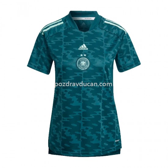 Nogometni Dresovi Njemačka Ženski Gostujući dres 2022 Kratkih Rukava
