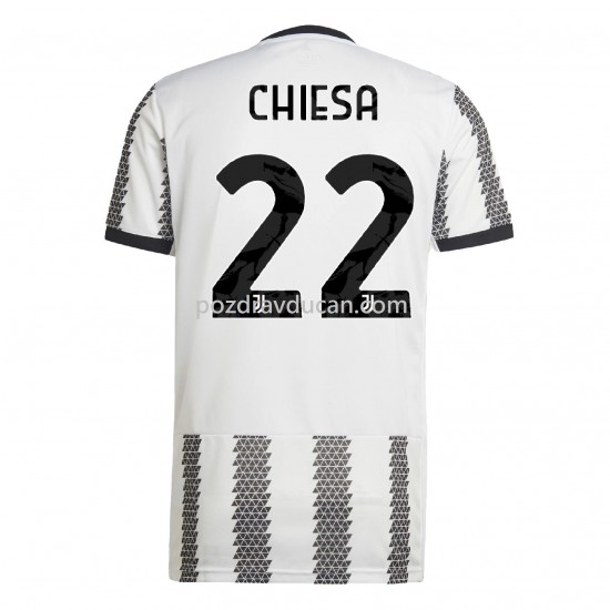 Nogometni Dresovi Juventus Chiesa 22 Domaći dres 2022-2023 Kratkih Rukava