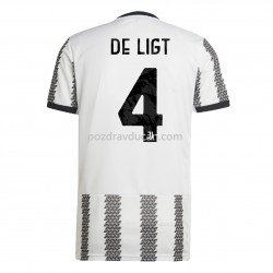 Nogometni Dresovi Juventus De Ligt 4 Domaći dres 2022-2023 Kratkih Rukava