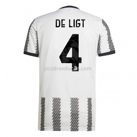 Nogometni Dresovi Juventus De Ligt 4 Domaći dres 2022-2023 Kratkih Rukava