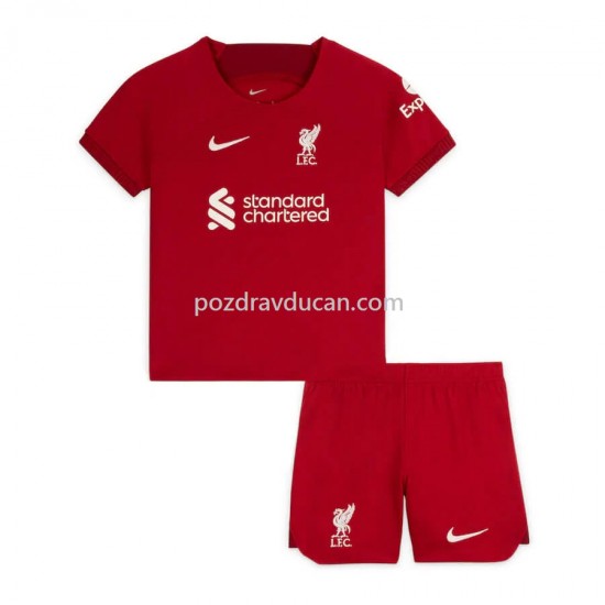 Nogometni Dresovi Liverpool Dječji Domaći dres 2022-2023 Kratkih Rukava