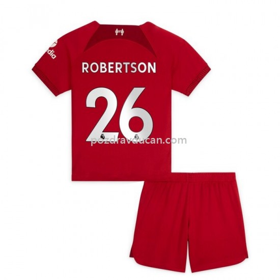 Nogometni Dresovi Liverpool Robertson 26 Dječji Domaći dres 2022-2023 Kratkih Rukava