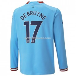 Nogometni Dresovi Manchester City De Bruyne 17 Domaći dres 2022-2023 Dugi Rukav