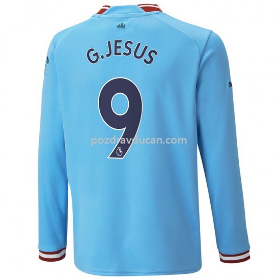 Nogometni Dresovi Manchester City G.Jesus 9 Domaći dres 2022-2023 Dugi Rukav