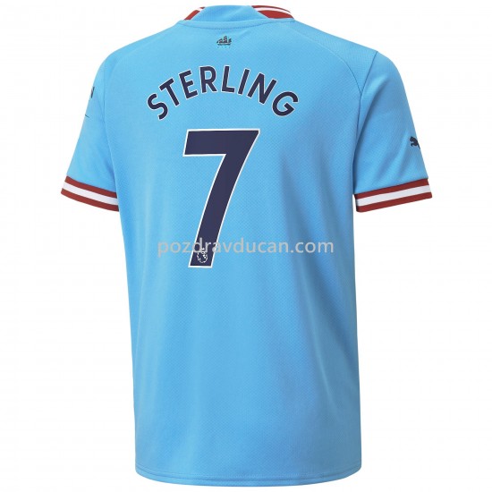 Nogometni Dresovi Manchester City Sterling 7 Domaći dres 2022-2023 Kratkih Rukava
