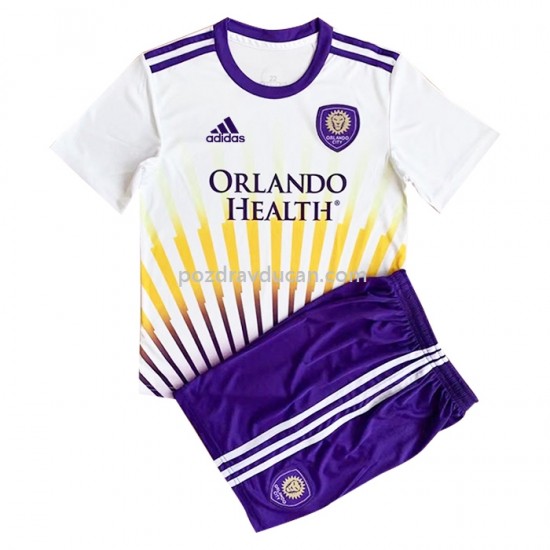 Nogometni Dresovi Orlando City Dječji Gostujući dres 2022-2023 Kratkih Rukava