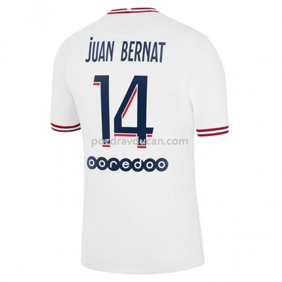 Nogometni Dresovi Paris Saint-Germain Juan Bernat 14 Četvrti dres 2021-2022 Kratkih Rukava