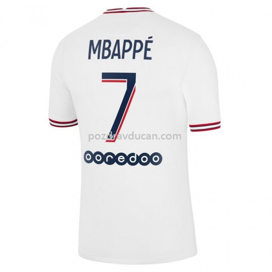 Nogometni Dresovi Paris Saint-Germain Kylian Mbappe 7 Četvrti dres 2021-2022 Kratkih Rukava