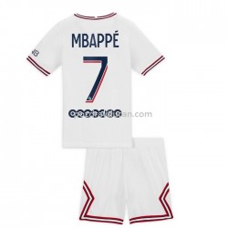Nogometni Dresovi Paris Saint-Germain Kylian Mbappe 7 Dječji Četvrti dres 2021-2022 Kratkih Rukava