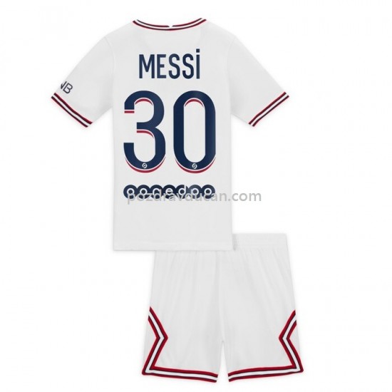 Nogometni Dresovi Paris Saint-Germain Lionel Messi 30 Dječji Četvrti dres 2021-2022 Kratkih Rukava