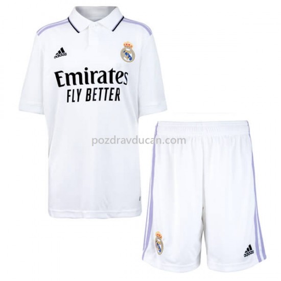 Nogometni Dresovi Real Madrid Dječji Domaći dres 2022-2023 Kratkih Rukava