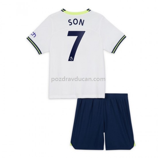 Nogometni Dresovi Tottenham Hotspur Heung-min 7 Dječji Domaći dres 2022-2023 Kratkih Rukava