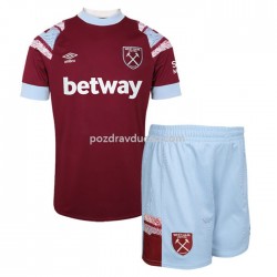 Nogometni Dresovi West Ham United Dječji Domaći dres 2022-2023 Kratkih Rukava