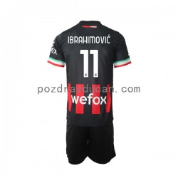 Nogometni Dresovi AC Milan Ibrahimović 11 Dječji Domaći dres 2022-2023 Kratkih Rukava