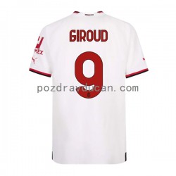 Nogometni Dresovi AC Milan Olivier Giroud 9 Muški Gostujući dres 2022-2023 Kratkih Rukava