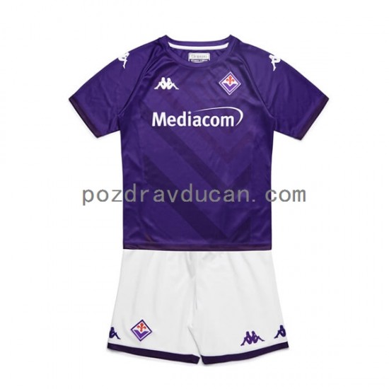 Nogometni Dresovi ACF Fiorentina Dječji Domaći dres 2022-2023 Kratkih Rukava