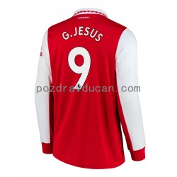 Nogometni Dresovi Arsenal Gabriel Jesus 9 Muški Domaći dres 2022-2023 Dugi Rukav