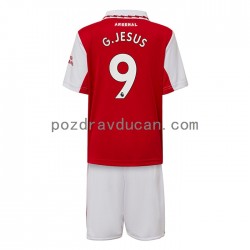 Nogometni Dresovi Arsenal Gabriel Jesus 9 Dječji Domaći dres 2022-2023 Kratkih Rukava