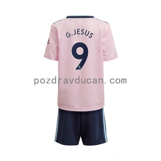 Nogometni Dresovi Arsenal Gabriel Jesus 9 Dječji Treći dres 2022-2023 Kratkih Rukava