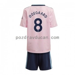 Nogometni Dresovi Arsenal Odegaard 8 Dječji Treći dres 2022-2023 Kratkih Rukava