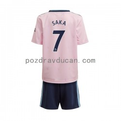 Nogometni Dresovi Arsenal Saka 7 Dječji Treći dres 2022-2023 Kratkih Rukava
