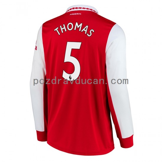 Nogometni Dresovi Arsenal Thomas Partey 5 Muški Domaći dres 2022-2023 Dugi Rukav