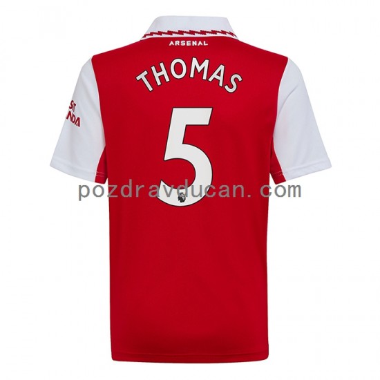 Nogometni Dresovi Arsenal Thomas Partey 5 Muški Domaći dres 2022-2023 Kratkih Rukava