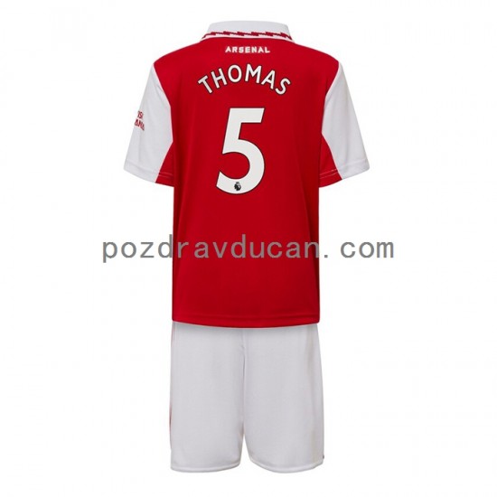 Nogometni Dresovi Arsenal Thomas Partey 5 Dječji Domaći dres 2022-2023 Kratkih Rukava