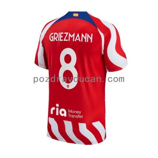Nogometni Dresovi Atlético Madrid Antoine Griezmann 8 Muški Domaći dres 2022-2023 Kratkih Rukava
