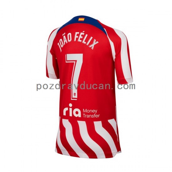 Nogometni Dresovi Atlético Madrid Joao Felix 7 Muški Domaći dres 2022-2023 Kratkih Rukava