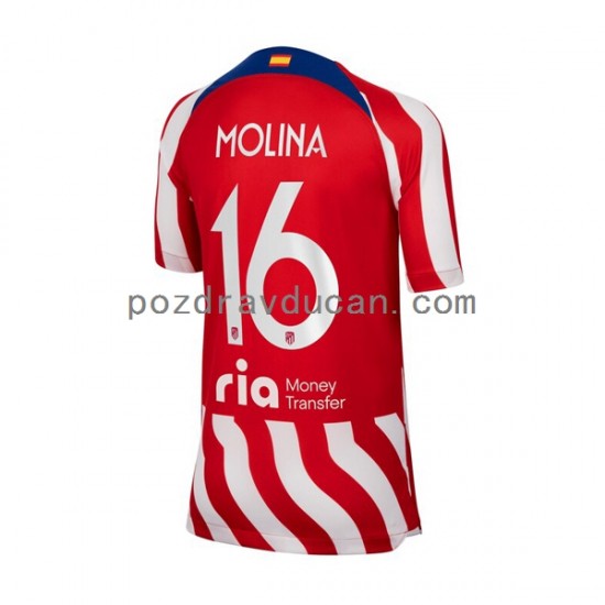 Nogometni Dresovi Atlético Madrid Nahuel Molina 16 Muški Domaći dres 2022-2023 Kratkih Rukava
