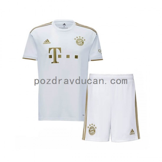 Nogometni Dresovi FC Bayern München Dječji Gostujući dres 2022-2023 Kratkih Rukava