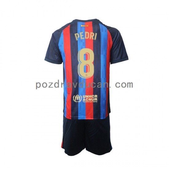 Nogometni Dresovi FC Barcelona Pedri 8 Dječji Domaći dres 2022-2023 Kratkih Rukava