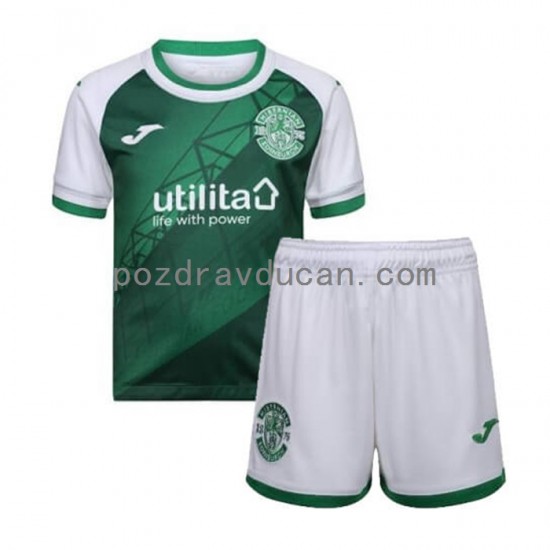 Nogometni Dresovi Hibernian Dječji Domaći dres 2022-2023 Kratkih Rukava