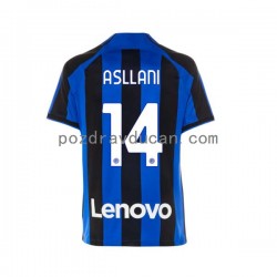 Nogometni Dresovi Inter Milan Kristjan Asllani 14 Muški Domaći dres 2022-2023 Kratkih Rukava